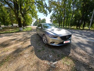 2013 Mazda 6 III (GJ), серебристый, 1350000 рублей, вид 3