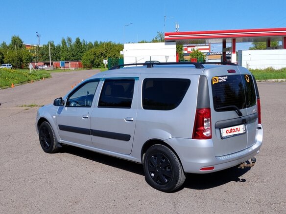 2014 Lada (ВАЗ) Largus I, серебристый, 615000 рублей - вид 6