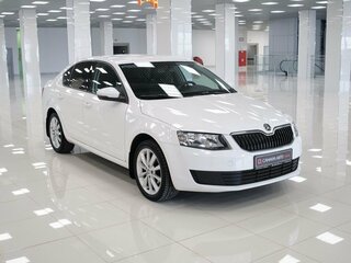 2015 Skoda Octavia III (A7), белый, 1240000 рублей, вид 3