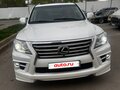 2012 Lexus LX 570 III Рестайлинг, серебристый, 6500000 рублей - вид 3