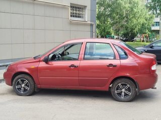 2006 Lada (ВАЗ) Kalina I, красный, 190000 рублей, вид 3