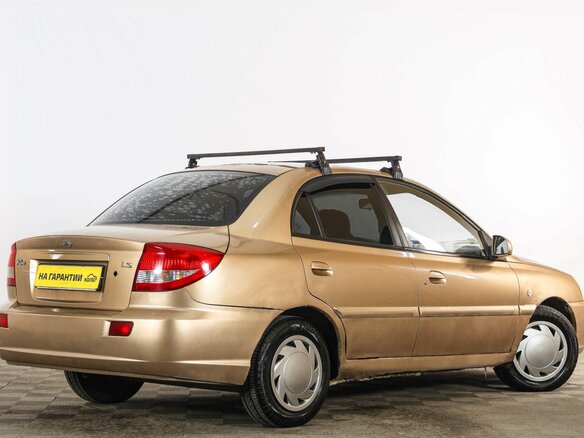 2005 Kia Rio II, бежевый, 199000 рублей - вид 5