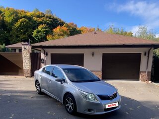 2009 Toyota Avensis III, серебристый, 880000 рублей, вид 4