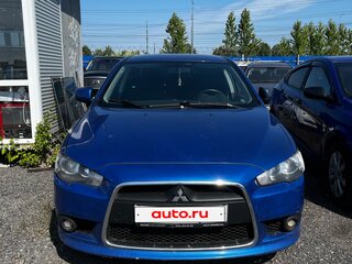 2011 Mitsubishi Lancer X Рестайлинг, синий, 625000 рублей, вид 2