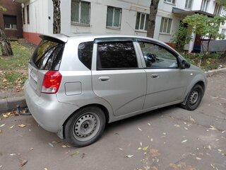 2004 Chevrolet Aveo I, серебристый, 270000 рублей, вид 4