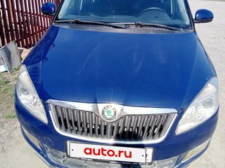 2010 Skoda Fabia II Рестайлинг, синий, 350000 рублей, вид 1