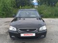2008 Hyundai Accent ТагАЗ II, чёрный, 390000 рублей