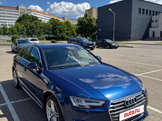 2017 Audi A4 V (B9), синий, 2500000 рублей, вид 1