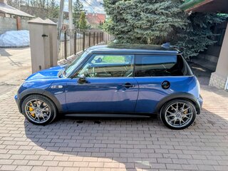 2003 Mini Hatch Cooper S I (R50), синий, 1250000 рублей, вид 5