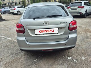 2014 Lada (ВАЗ) Granta I, серебристый, 630000 рублей, вид 4