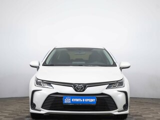 2019 Toyota Corolla XII (E210), белый, 1599000 рублей, вид 2