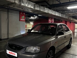 2008 Hyundai Accent ТагАЗ II, бежевый, 350000 рублей, вид 1