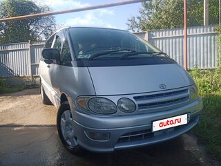 1999 Toyota Estima Emina I, серебристый, 650000 рублей, вид 1