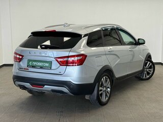 2020 Lada (ВАЗ) Vesta SW Cross I, серебристый, 1350000 рублей, вид 2