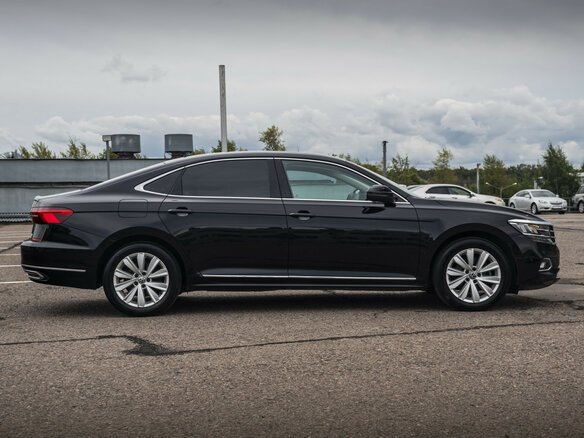 2020 Volkswagen Passat (North America and China), чёрный - вид 3