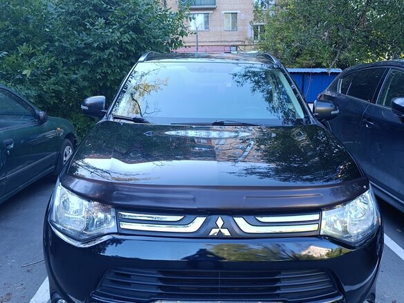 2013 Mitsubishi Outlander III, чёрный