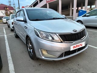 2014 Kia Rio III, серебристый, 800000 рублей, вид 1