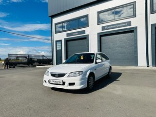 2003 Mazda Familia S-Familia S-Wagon VIII (BJ), белый, 249999 рублей, вид 2
