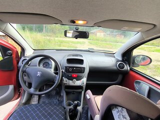 2009 Peugeot 107 I, оранжевый, 350000 рублей, вид 4