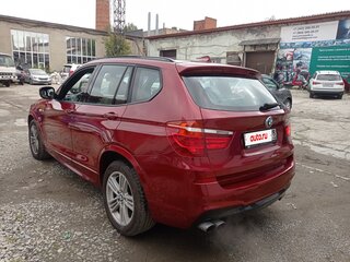 2011 BMW X3 35i xDrive II (F25), красный, 1470000 рублей, вид 4