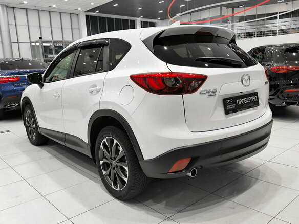 2015 Mazda CX-5 I Рестайлинг, белый, 2300000 рублей - вид 6