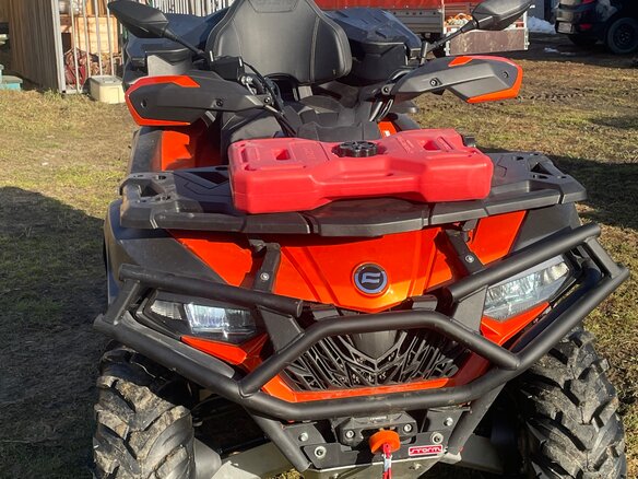 2021 CFMoto CFORCE 600 EPS, оранжевый, 910000 рублей - вид 2