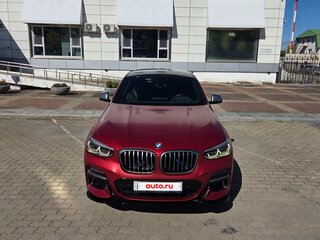 2018 BMW X4 M40i II (G02), красный, 5900000 рублей, вид 2