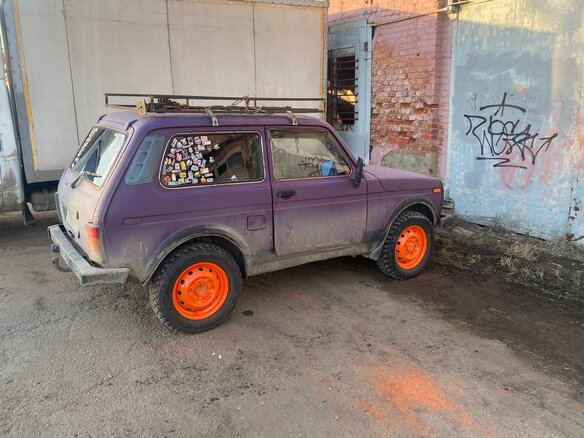 2001 Lada (ВАЗ) 2121 (4x4) I Рестайлинг, красный, 230000 рублей - вид 6