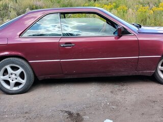 1996 Mercedes-Benz E-Класс 220 I (W124), пурпурный, 730000 рублей, вид 4