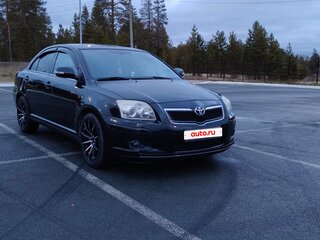 2008 Toyota Avensis II Рестайлинг, чёрный, 920000 рублей, вид 2