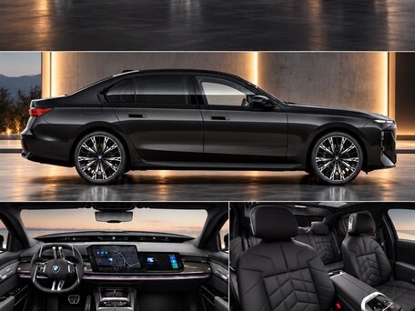 2026 BMW 7 серии 740d xDrive VII (G70) Рестайлинг, чёрный, 21890000 рублей, вид 5