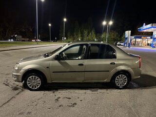 2012 Renault Logan I Рестайлинг, бежевый, 340000 рублей, вид 4