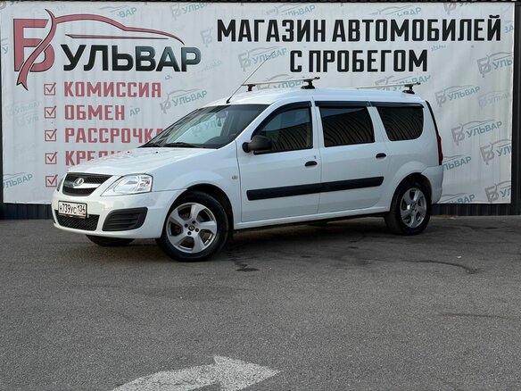 2013 Lada (ВАЗ) Largus I, белый, 660000 рублей - вид 2