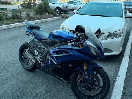 2009 Yamaha YZF-R6, синий, 739000 рублей, вид 1