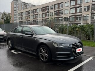 2015 Audi A6 IV (C7) Рестайлинг, серый, 2350000 рублей, вид 3