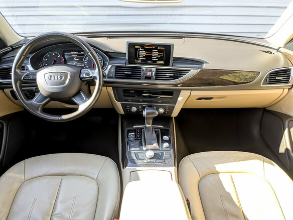 2014 Audi A6 IV (C7), чёрный, 1550000 рублей - вид 13