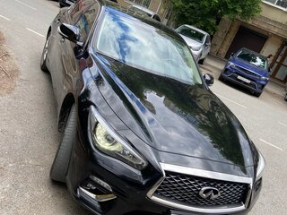2017 Infiniti Q50 I Рестайлинг, чёрный, 2300000 рублей, вид 2