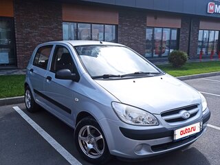 2008 Hyundai Getz I Рестайлинг, серебристый, 570000 рублей, вид 2