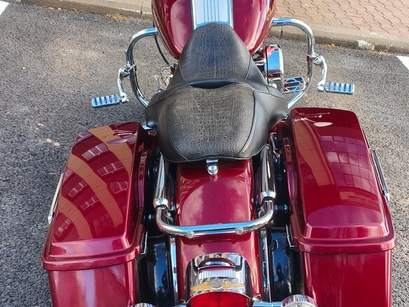 2008 Harley-Davidson Road King, красный, 900000 рублей - вид 7