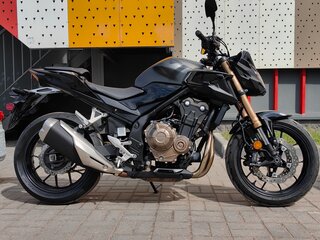 2023 Honda CB 500F, чёрный, 690000 рублей, вид 3