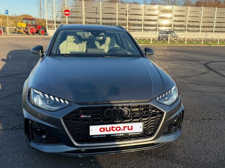 2021 Audi RS 4 IV (B9) Рестайлинг, серый, 7290000 рублей, вид 4
