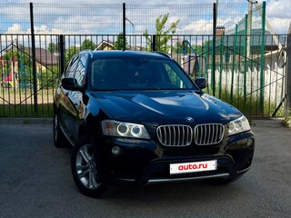 2012 BMW X3 30d xDrive II (F25), чёрный, 1939000 рублей, вид 1