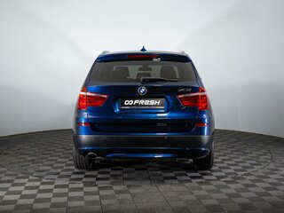 2013 BMW X3 20i xDrive II (F25), синий, 1650000 рублей, вид 4
