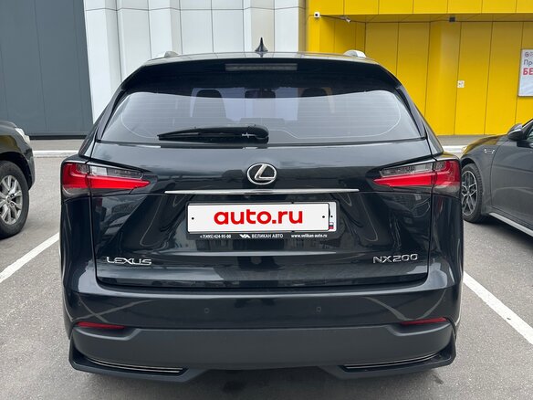 2016 Lexus NX 200 I, чёрный - вид 4