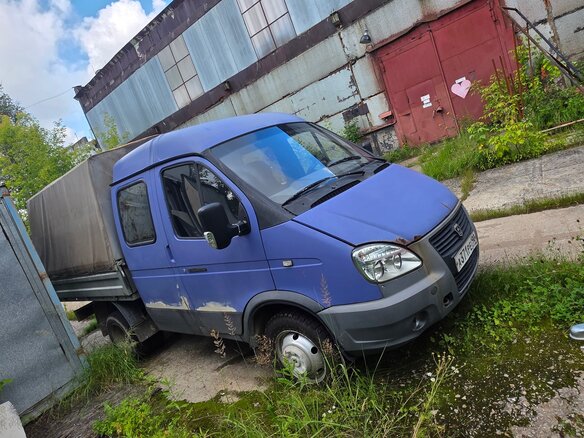 2004 ГАЗ ГАЗель (33023/330273) Фермер, синий, 350000 рублей - вид 4