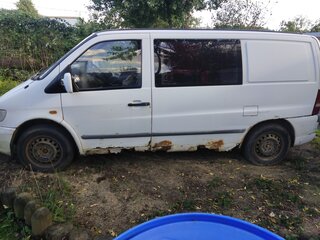 1998 Mercedes-Benz Vito 108 CDI I (W638), белый, 250000 рублей, вид 4