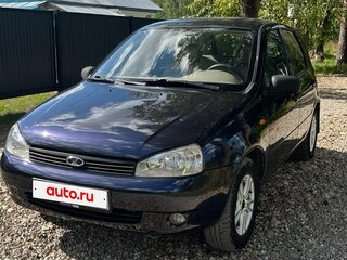 2008 Lada (ВАЗ) Kalina I, синий, 210000 рублей, вид 1