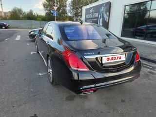 2015 Mercedes-Benz S-Класс 500 Long VI (W222, C217), чёрный, 4200000 рублей, вид 5