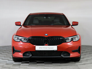 2021 BMW 3 серии 318d VII (G2x), красный, 3050000 рублей, вид 3
