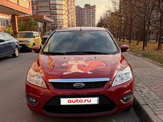 2009 Ford Focus II Рестайлинг, красный, 520000 рублей, вид 1